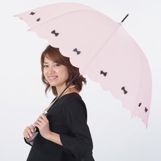pink trick Colorful Ribbon Umbrella (Rain/UV Protective)