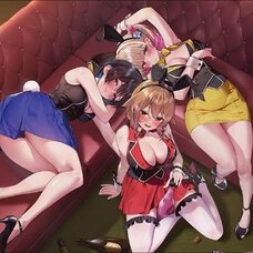 Bushiroad Rubber Mat Collection V2 Vol. 1857 Merry Bunny Garden