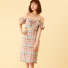 Honey Salon Vintage Checkered Dress