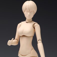 1/12 Scale Movable Body Female Type [Ver. B] Plastic Model SR-023