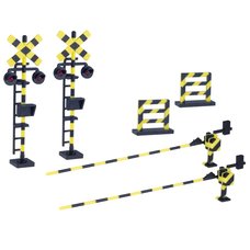 Railroad Crossing 1/80 Scale 2 Color Molding Plastic Kit (Re-run)