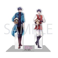 The Affairs of the Other World Depend on the Corporate Slave Original Acrylic Figure Set (Casual Clothes Ver.)