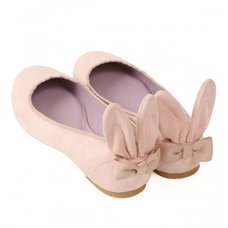Honey Salon Bunny Ballet Flats (Pink)