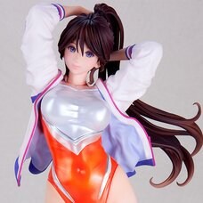 Original Yasumi-chan Series No. 255 Renkyu-san -Rhythmic Gymnastics Club Practice Begins- Molding Color Fresh 1/7 Scale Garage Kit Figure