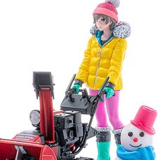 PLAMAX MF-62 Minimum Factory Minori w/ Honda Small Snow Plow HSS1170n (JX) (Re-run)