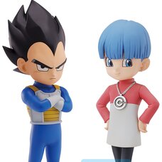 Ichibansho Figure Dragon Ball DAIMA Vegeta (Mini) & Bulma (Mini)