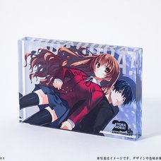 Toradora! 20th Anniversary Acrylic Block - Taiga & Ryuji