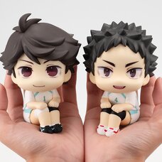 Look Up Series Haikyu!! Toru Oikawa & Hajime Iwaizumi: Uniform Ver. Set w/ Bonus Cushions