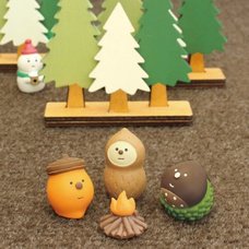 concombre Christmas Night Camp Diorama Collection