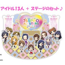 The Idolm@ster Producer Meeting 2017 Official Acrylic Stage Set
