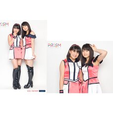 Morning Musume。'15 Fall Concert Tour ~Prism~ 2L-Size Two Shot Photo Set (Riho Sayashi x Akane Haga)