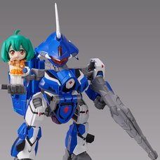 Tiny Session Macross Frontier VF-25G Messiah Valkyrie (Michael Use) with Ranka