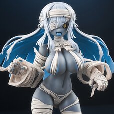 RPG-03 Zombie Girl Grisa 1/12 Scale Action Figure