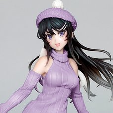 Coreful Figure Rascal Does Not Dream of Bunny Girl Senpai Mai Sakurajima: Knit Dress Ver. Renewal Edition