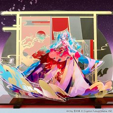 Hatsune Miku Maki-e Acrylic Stand