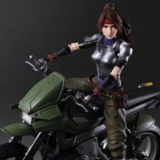 Play Arts Kai Final Fantasy VII Remake Jessie & Motorcycle Set