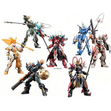 I am Great Hero Trading Plastic Model Kit Box Set