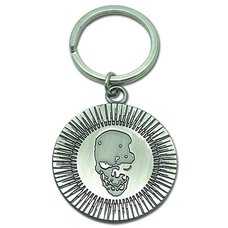 Death Note Skull Icon Metal Keychain