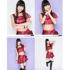 Morning Musume。'15 Fall Concert Tour ~Prism~ Haruna Iikubo Solo 2L-Size 4-Photo Set C