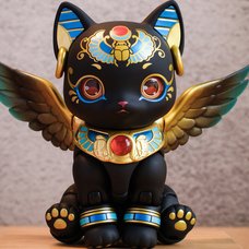 Bastet (Black) Non-Scale Action Figure (Re-run)