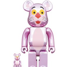 BE＠RBRICK Pink Panther: Chrome Ver. 100％ & 400％