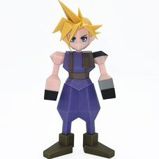 Polygon Soft Vinyl Figure Final Fantasy VII Cloud Strife (Re-run)