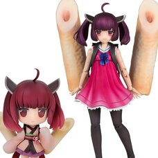 Plafia Tohoku Zunko/Zundamon Project Tohoku Kiritan 1/12 Scale Plastic Model Kit Mini Figure Included Set
