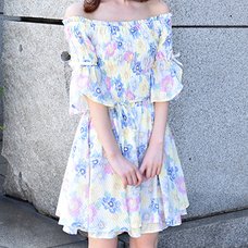 LIZ LISA Pastel Flower Dress