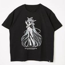 Hatsune Miku Lucky☆Orb Miku Art Black T-Shirt
