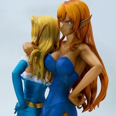 Yu-Gi-Oh! Card Game 25th Anniversary Series Gemini Elf Yu-Gi-Oh! Card Game Monster Figure Collection 1/7 Scale Figure