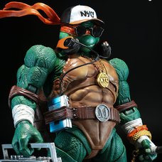 Teenage Mutant Ninja Turtles Michelangelo: Deluxe Edition Alloy Action Figure