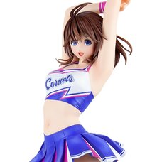 Yasumi-chan Cheerleader '24: Molded Color Ivory Ver. 1/5.5 Scale Garage Kit Figure