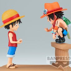 World Collectable Figure One Piece Log Stories Monkey D. Luffy & Portgas D. Ace