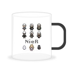 NieR Series Glass Mug Pixel Art Ver.