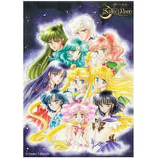Pretty Guardian Sailor Moon 25th Anniversary Premium Frame Stamp Set w/ Pretty Guardians Member-Limited Clear Folder