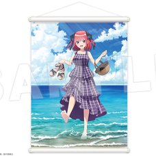 The Quintessential Quintuplets the Movie B2 Tapestry Nino Nakano: Sandy Beach Date Ver.