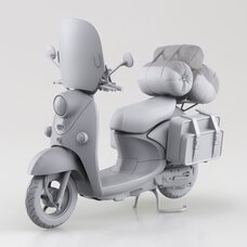 The Bike No. YU-01 Laid-Back Camp Season 3 Rin Shima's Scooter 1/12 Scale Plastic Model Kit