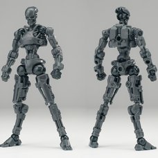 3 Min Project Series Xentinel (Silver) 1/18 Scale Plastic Model Kit