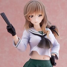 DreamTech Girls und Panzer Senshadou Daisakusen! Chiyo Shimada [Oarai Girls] 1/7 Scale Figure (Re-run)