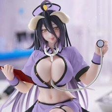 Desktop Cute Figure Overlord Albedo: Nurse Ver. Renewal Edition