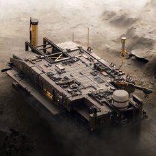 Alloy Heavy Industry Series Arknights Rhodes Island Landship 1/2500 Scale Figure (Re-run)