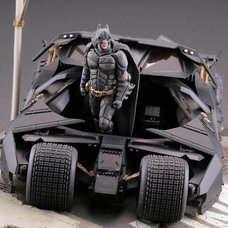 Batman Begins Legacy of Revoltech Batmobile Tumbler in Gotham City (Re-run)