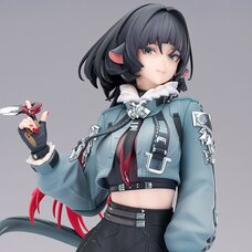 Zenless Zone Zero Jane Doe 1/7 Scale Figure w/ Bonus: Acrylic Key Chain