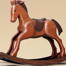 Pripra Figure's Play Wooden Horse no Kokoroe Antique