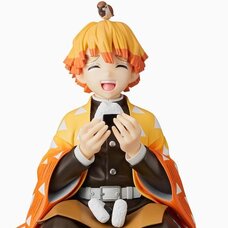Demon Slayer: Kimetsu no Yaiba Zenitsu Agatsuma Premium Perching Figure (Re-run)