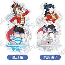 Love Live! School Idol Festival Aqours Toy World Ver. Glittery Acrylic Stand Collection