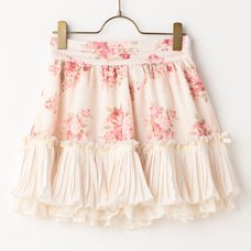 LIZ LISA Bouquet Ribbon Sukapan Skirt