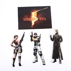 Character Art Stickers 4-Piece Set | Resident Evil 5
