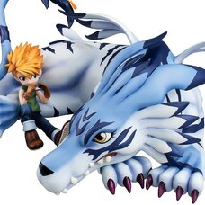 G.E.M. Series Digimon Adventure Garurumon & Yamato Ishida (Re-run)