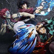 Demon Slayer: Kimetsu no Yaiba Tanjiro Kamado & Giyu Tomioka & Akaza Non-Scale Figure